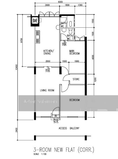 Blk 157 Bukit Batok Street 11 (Bukit Batok), HDB 3 Rooms #119210702